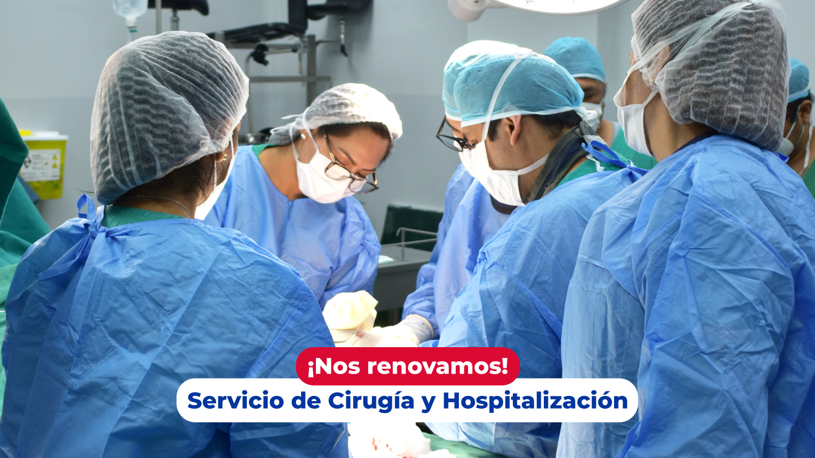 Renovamos nuestro servicio de Cirugía y Hospitalización Conoce el renovado Servicio de Cirugía y Hospitalización de la Clínica San Judas Tadeo.